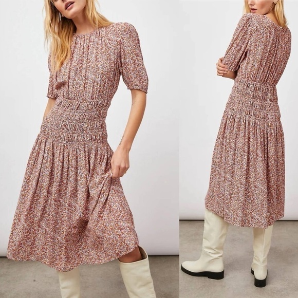 Rails Filippa Midi Dress In Autumn Floral - Picture 1 of 13